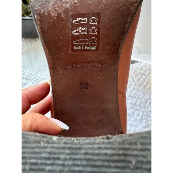 Free People TALL OTK GEORGIE Over the Knee Heeled Boots Caramel Brown 39 US 8 - Picture 10 of 11